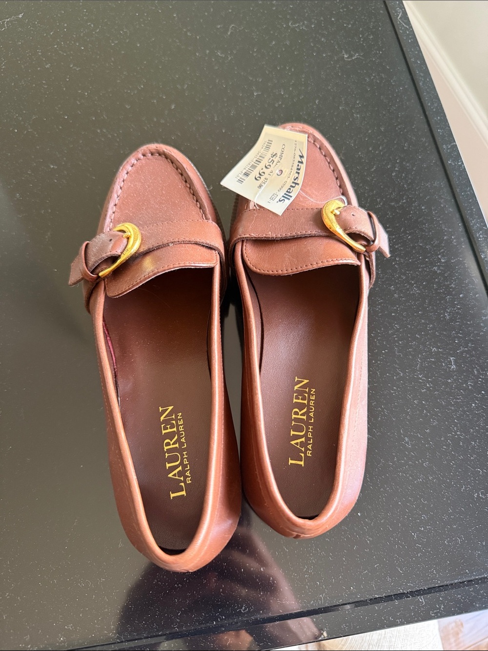 Never worn Ralph Lauren loafers